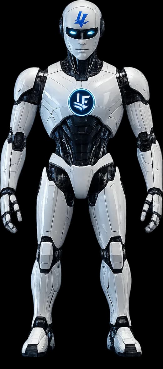 Lead Flux AI automation robot for small business — automating email follow-ups, lead capture, appointment booking and reporting